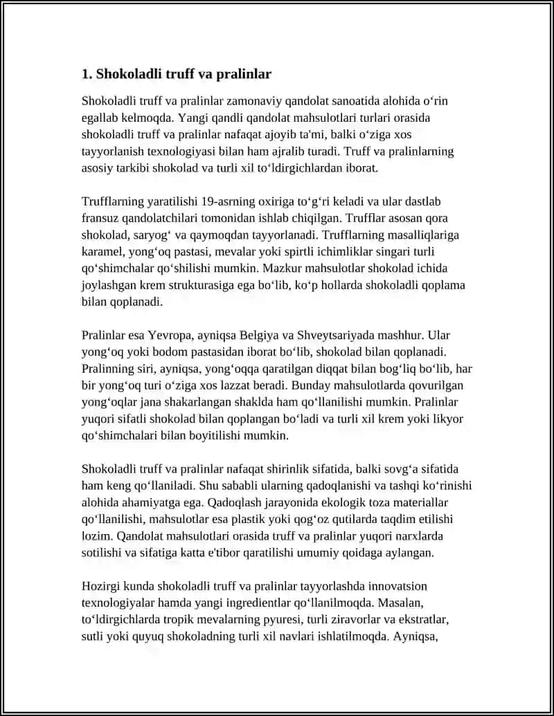 Shokoladli truff va pralinlar 3