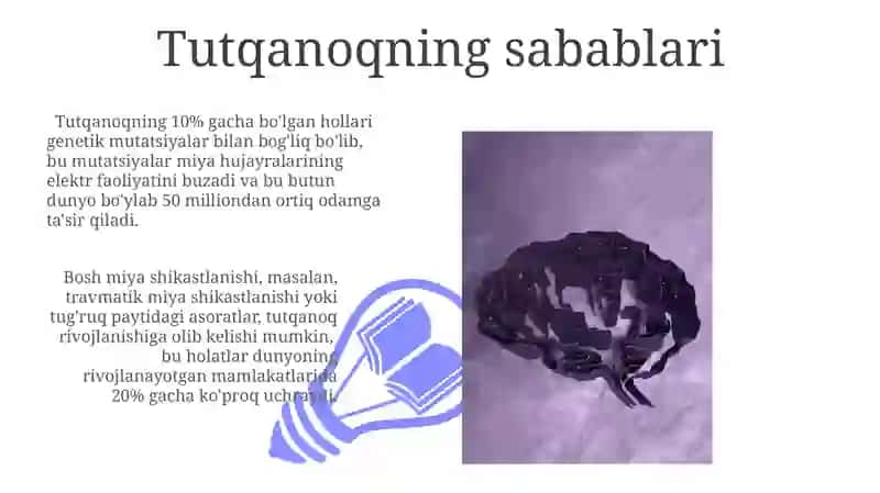 Epilepsiya yani tutqanoq kasaligi 3