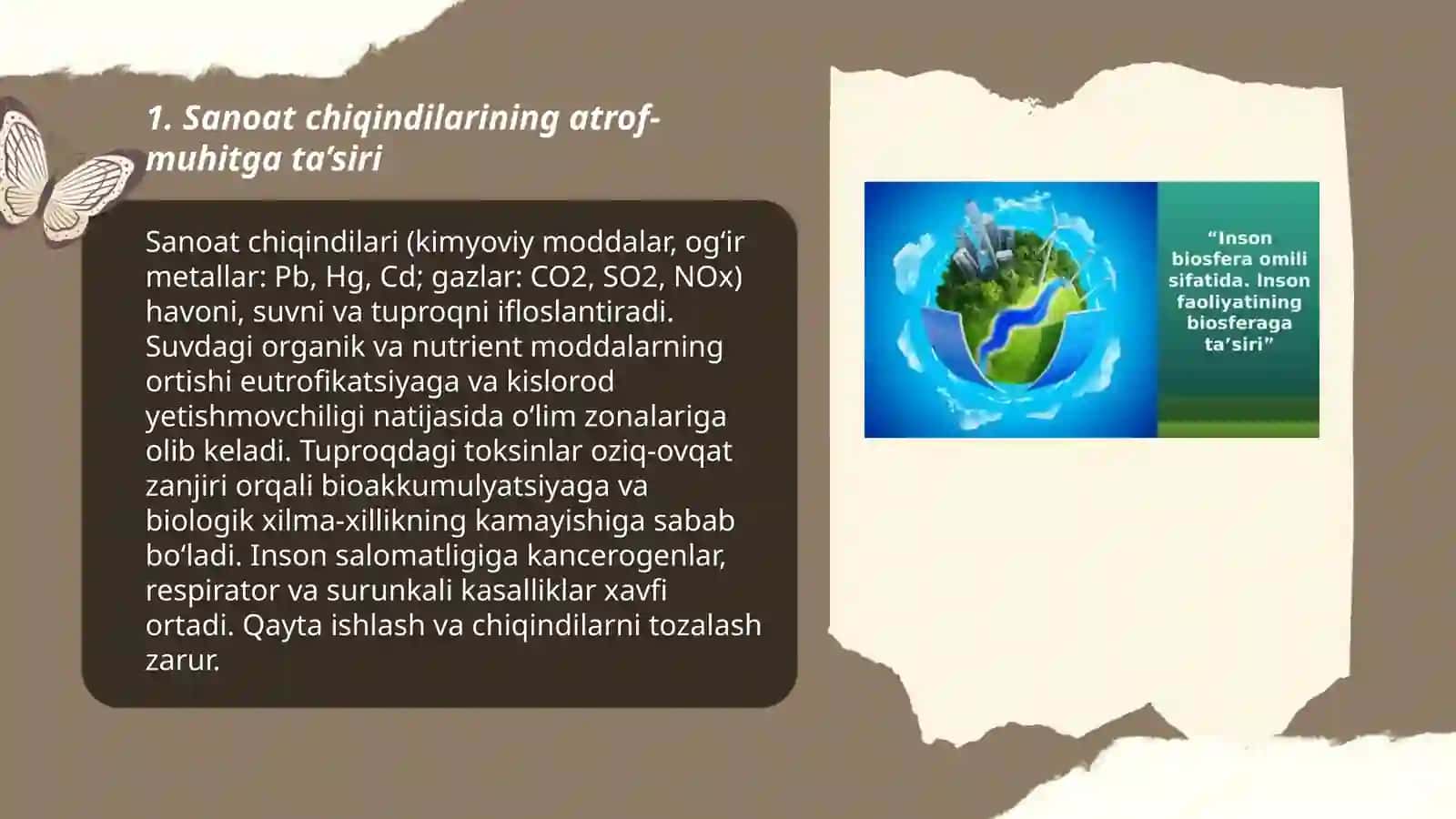 Inson faoliyatining tabiatga ta’siri va tabiatning javobi 3