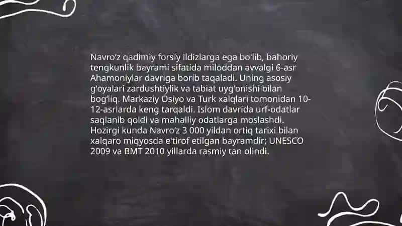 Navroʻzning Tarixi va Kelib Chiqishi 3