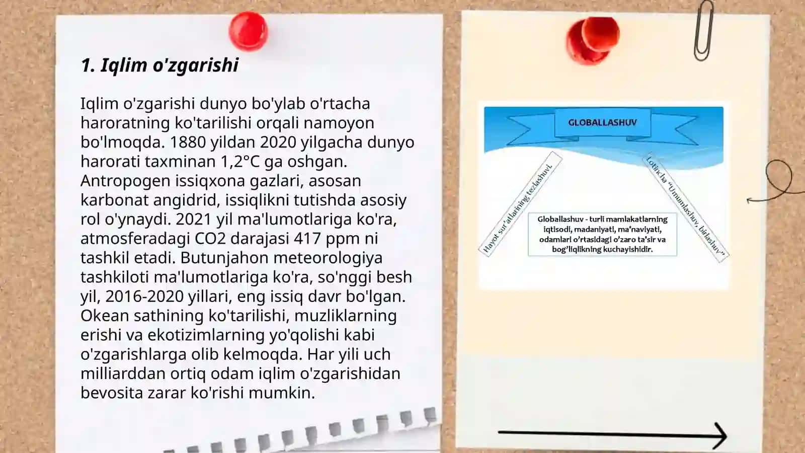 Globallashuv haqida kansetetsiyalar 3