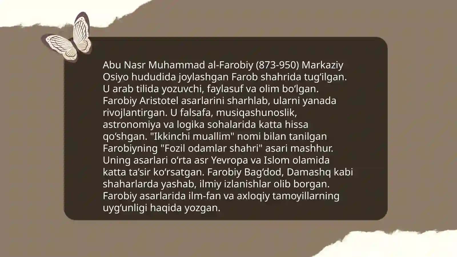 Farobiyning Fozil odamlar shahri 3