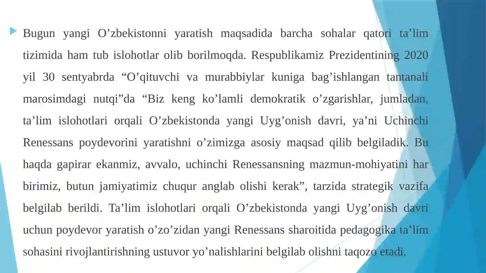 Yangi renessans pedagogikasi 3