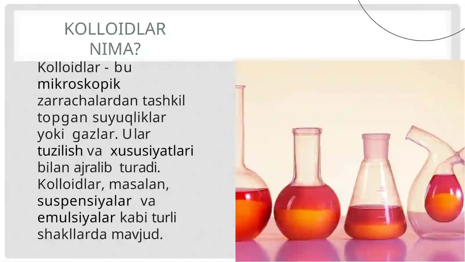 Kolloid zarrachalarning misseylar tuzilishi 3