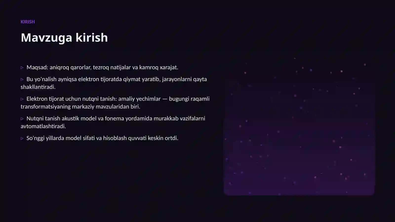 Elektron tijorat uchun nutqni tanish: amaliy yechimlar 3