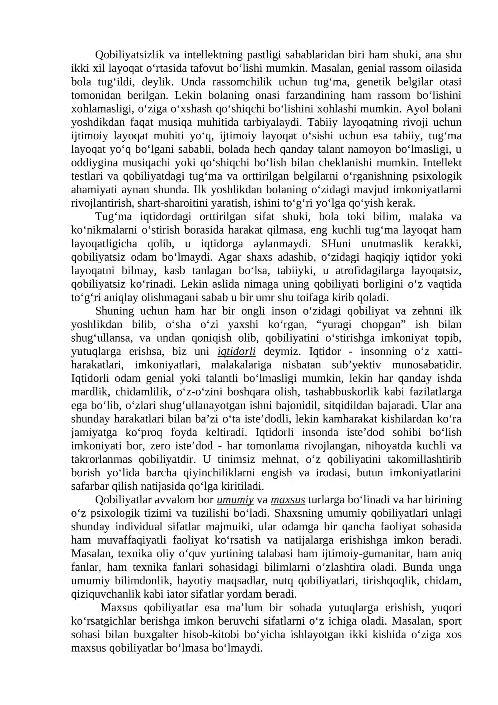 QОBILIYAT 3