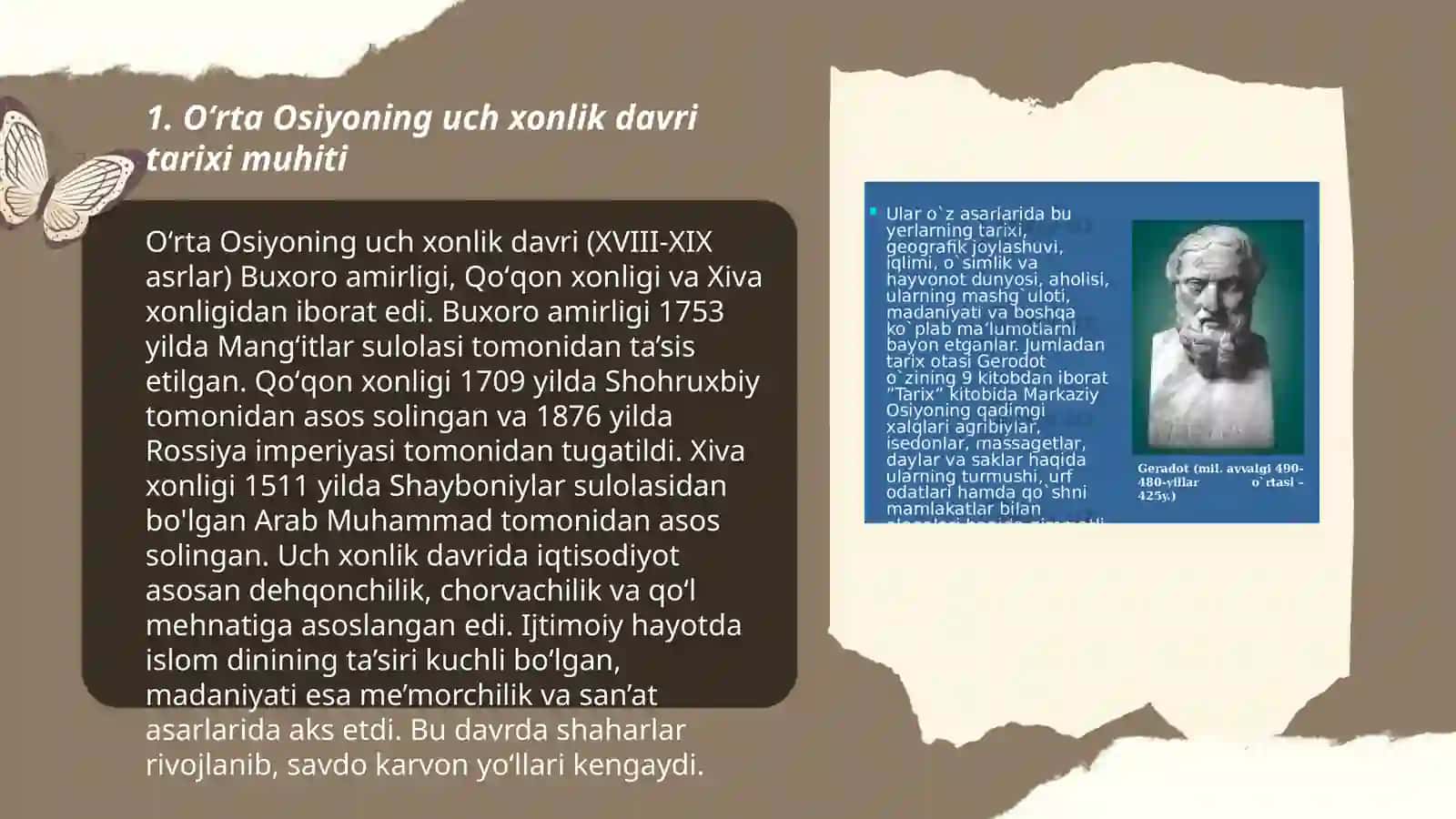 Oʻrta Osiyoning uch xonlik davridagi tarixshunosligi 3