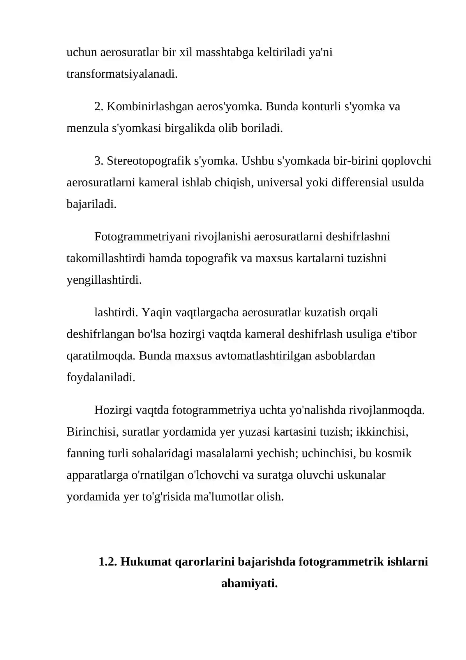 Fotogrammetriya fan 3