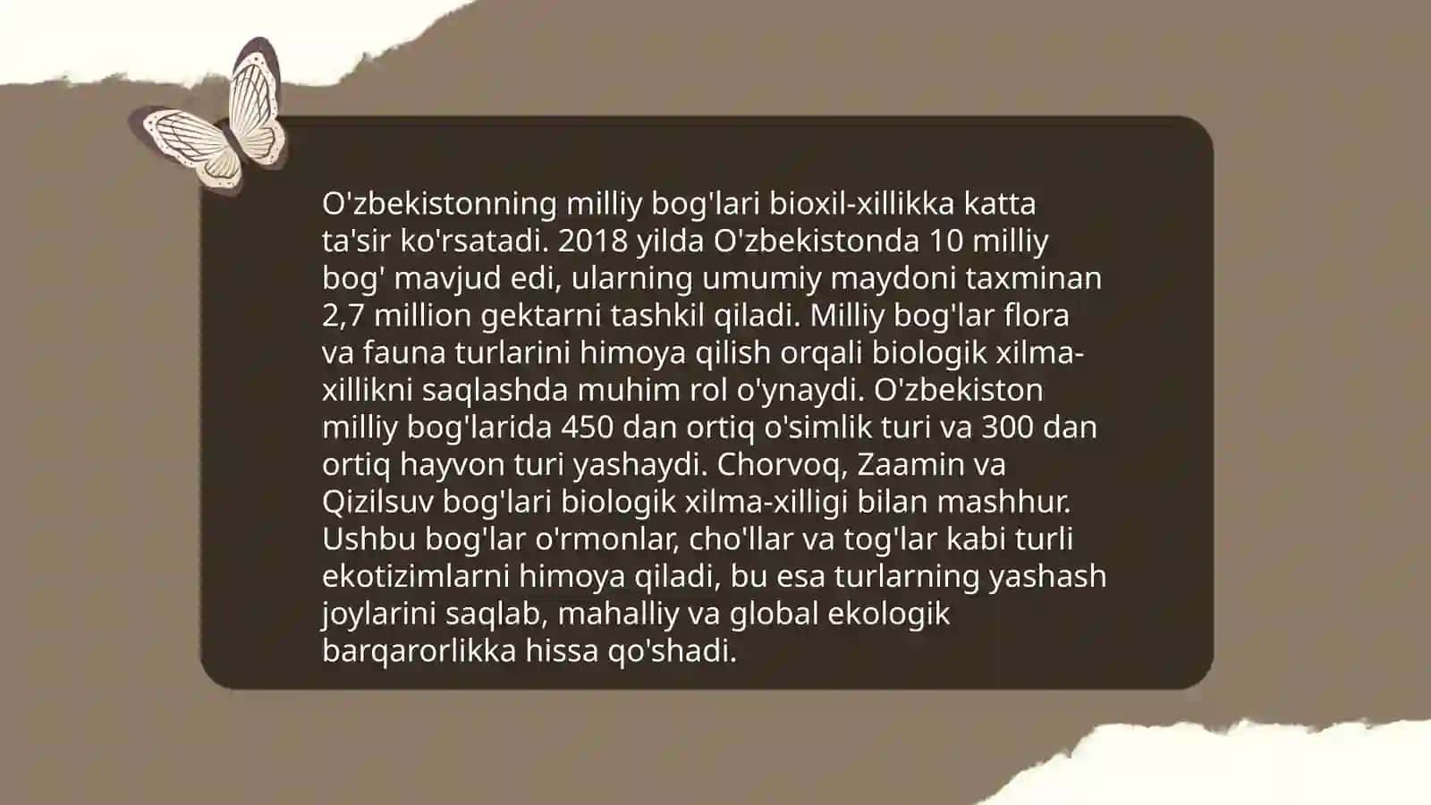 O'zbekiston flora va faunasi 3