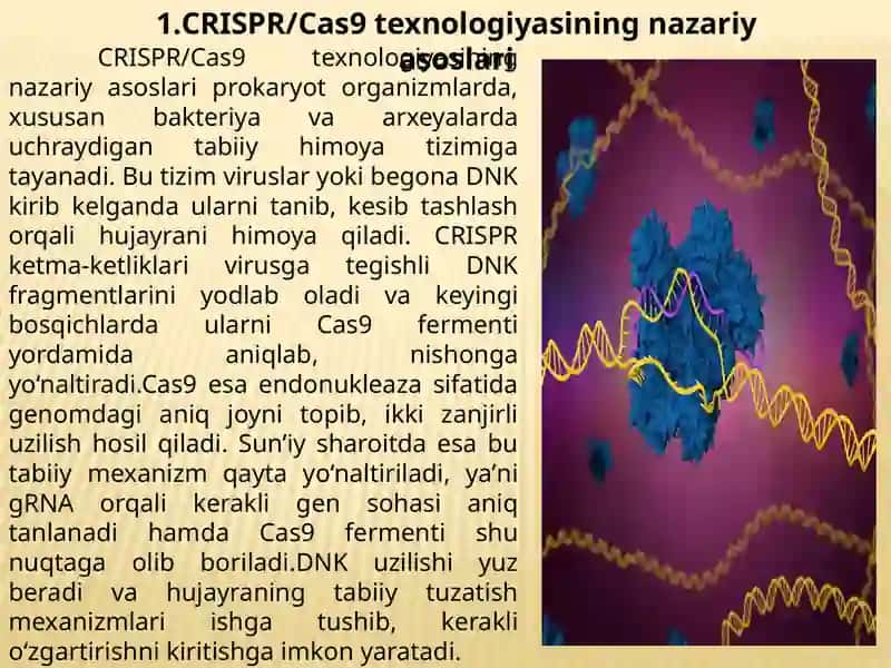 CRISPR/Cas9 texnologiyasi 3