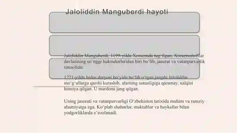 Jaloliddin Manguberdi hayoti va kelib chiqishi 3