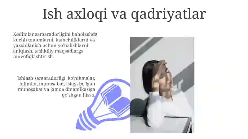 Xodimlarni baholash dasturlari 3