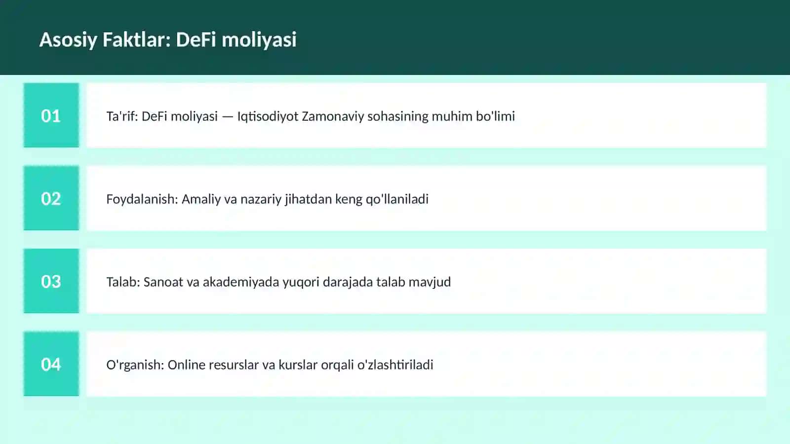 DeFi moliyasi 3