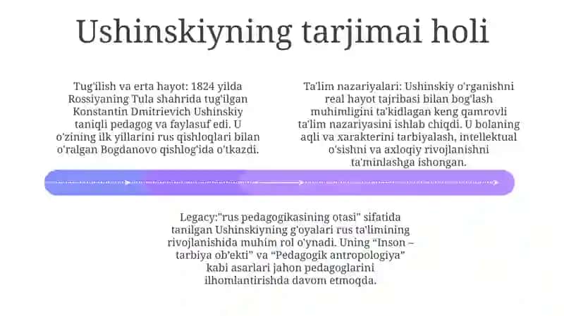 Ushinskiyning Pedagogik Nazaryasi 3