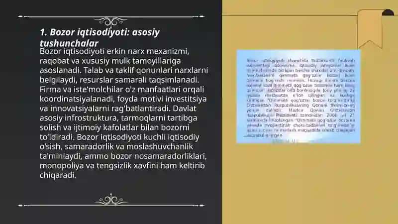 Bozor iqtisodiyoti 3