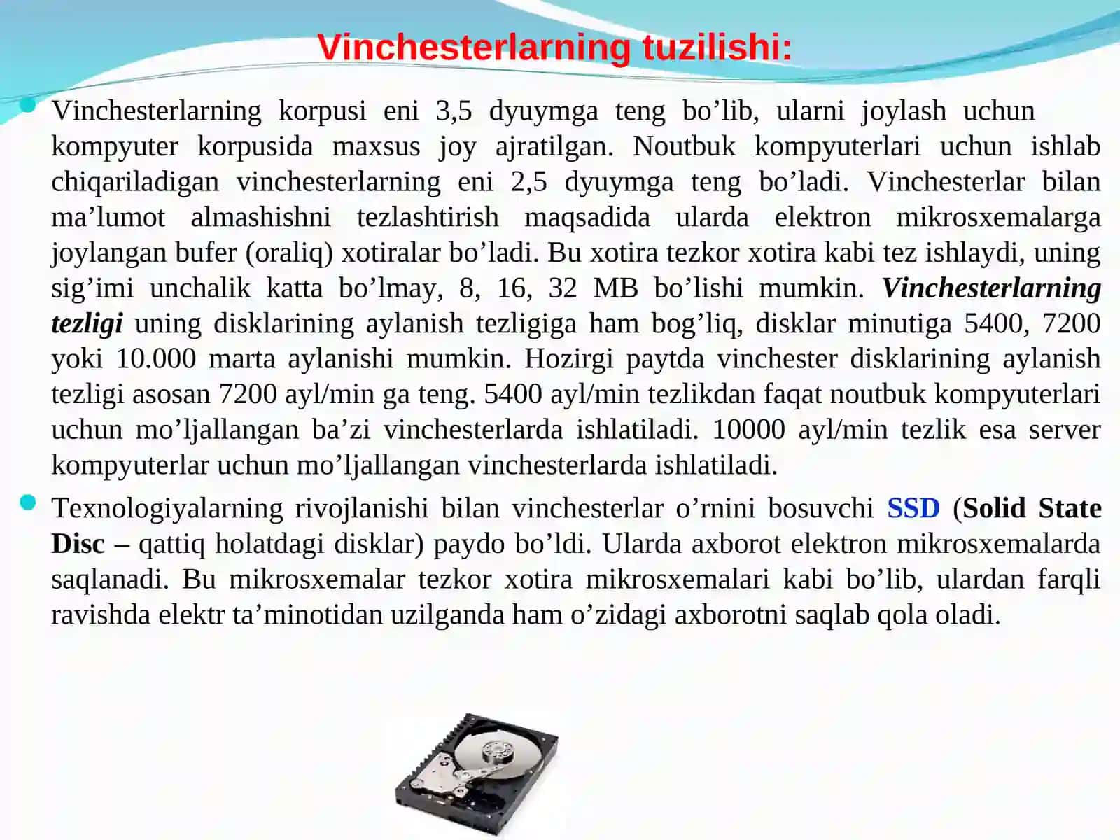 Qattiq magnitli disk(vinchester) 3