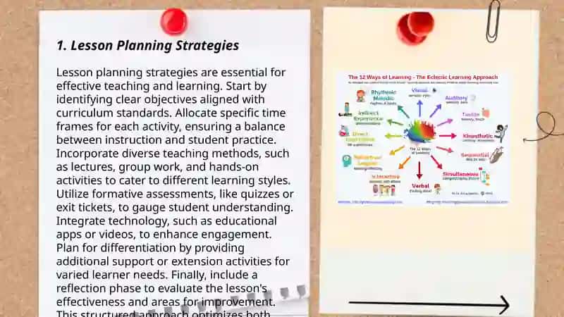 Lesson Planning Strategies 3