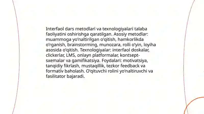 Ilg'or pedagogik texnologiyalar 3