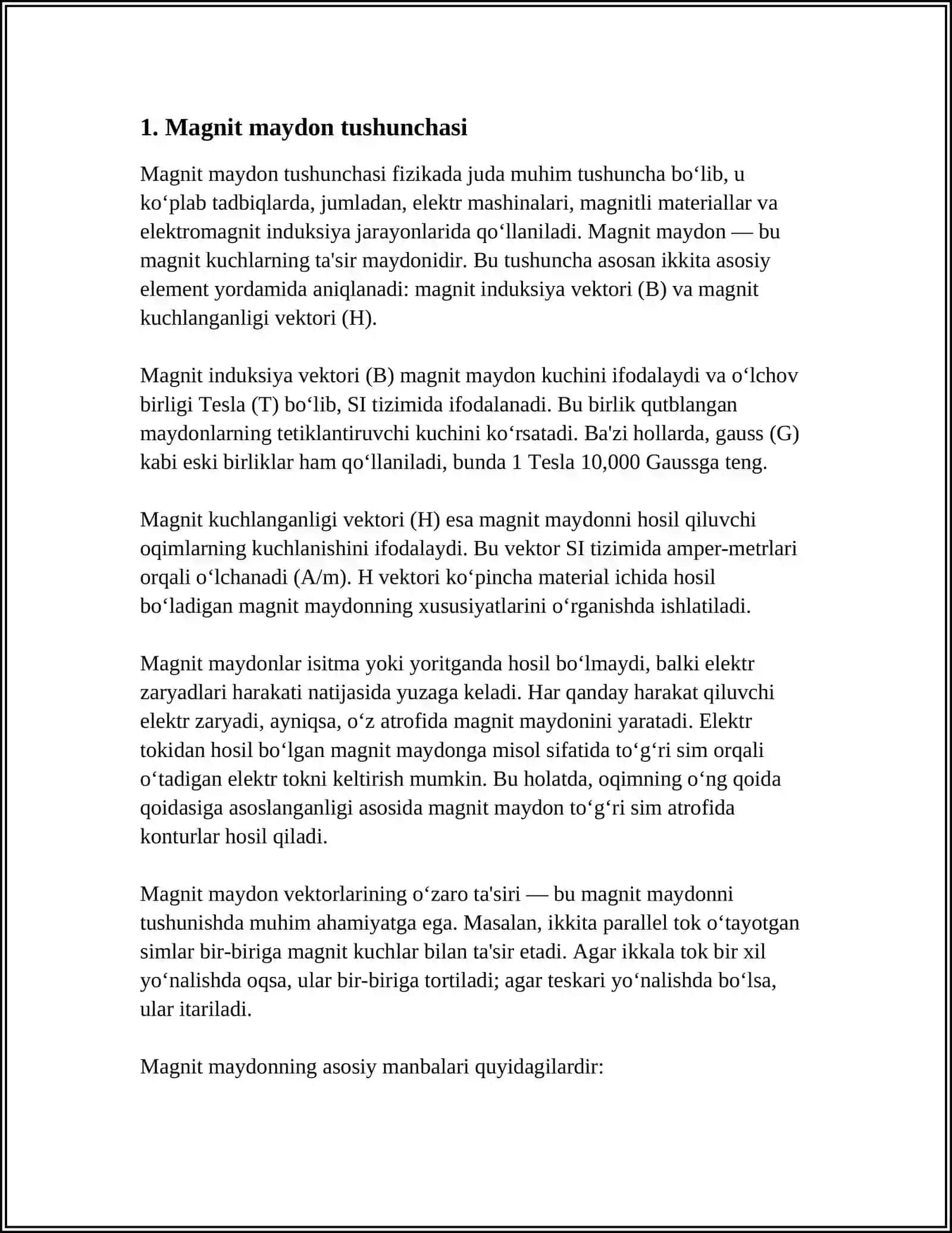 MAGNIT MAYDON ENERGIYASI 3