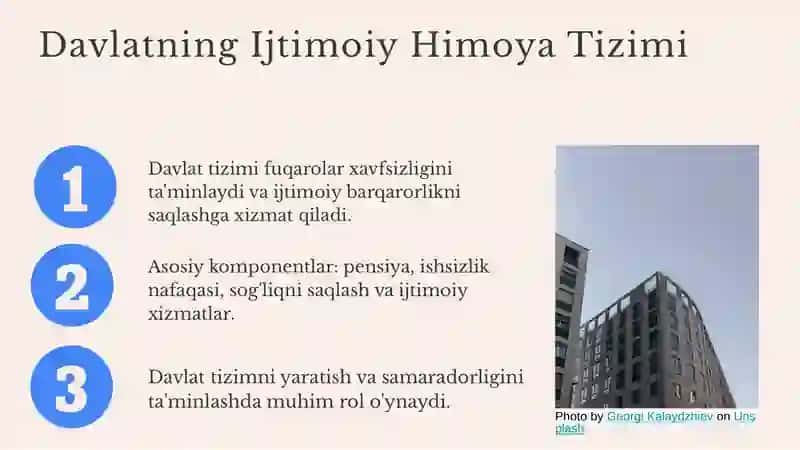 Davlatning Ijtimoiy Himoya Tizimi 3