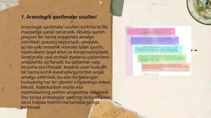 Arxeologiya fan sifatida 3
