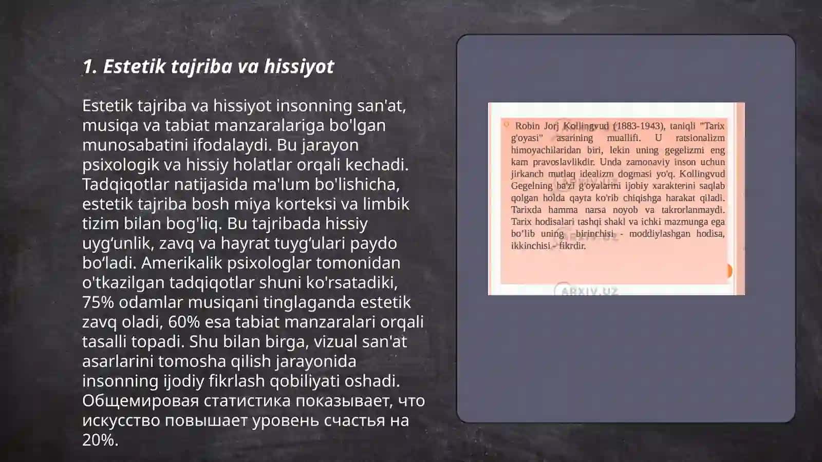 Estetika- Nafosat falsafasi 3