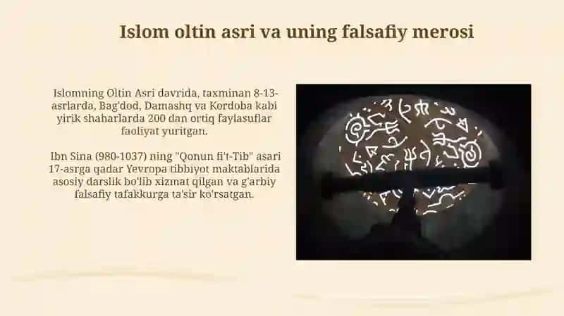 Al-Arabiy falsafasi 3