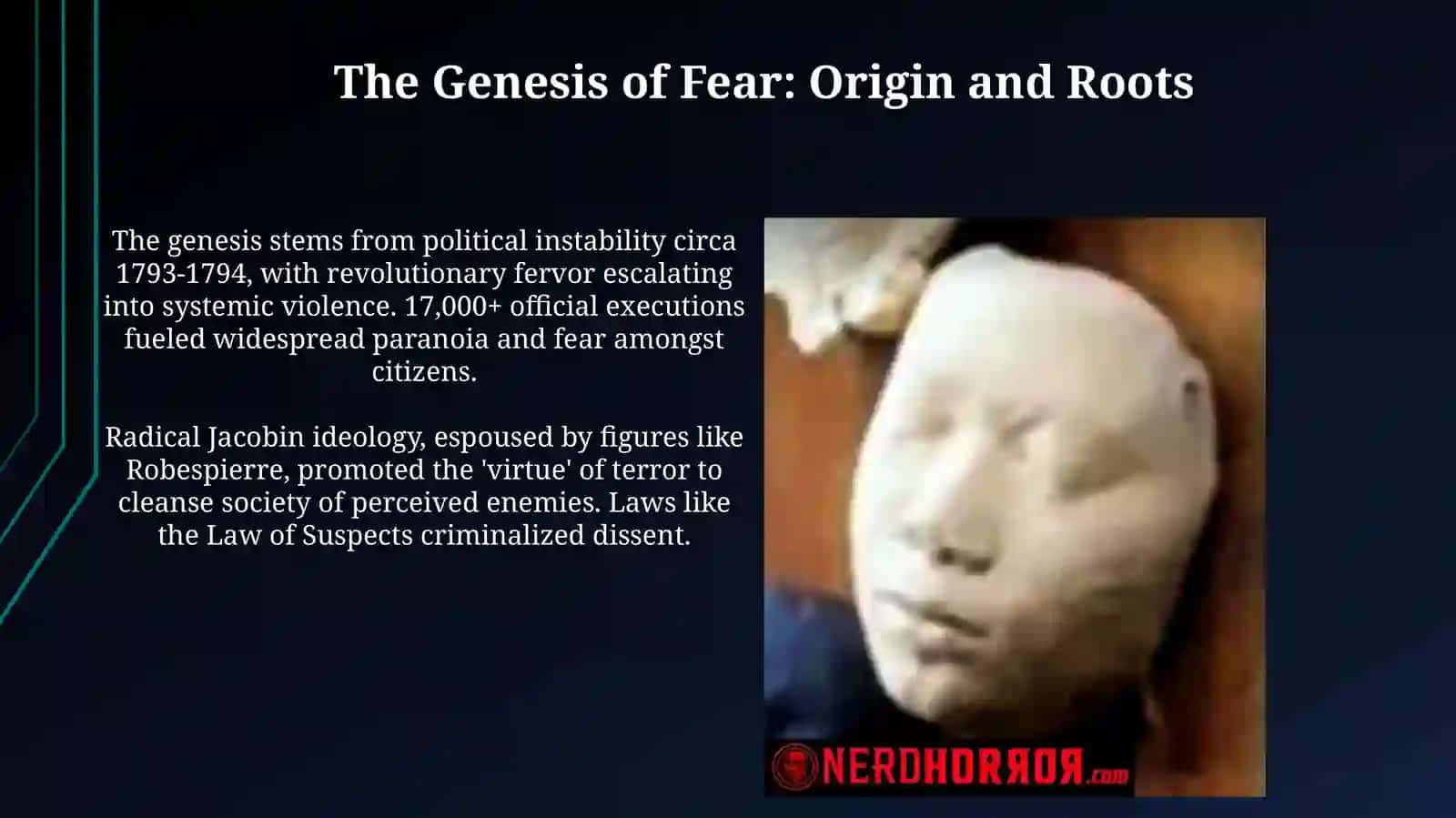 Roots of Fear: Origins and Methods 3