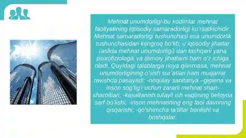 Mehnat unumdorligi 3
