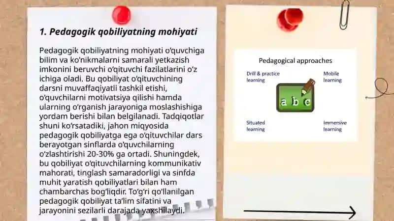Pedagogik qobiliyatning mohiyati 3