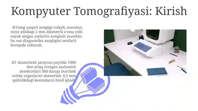 Kompyuter Tomografiyasi: Umumiy Tasavvur 3