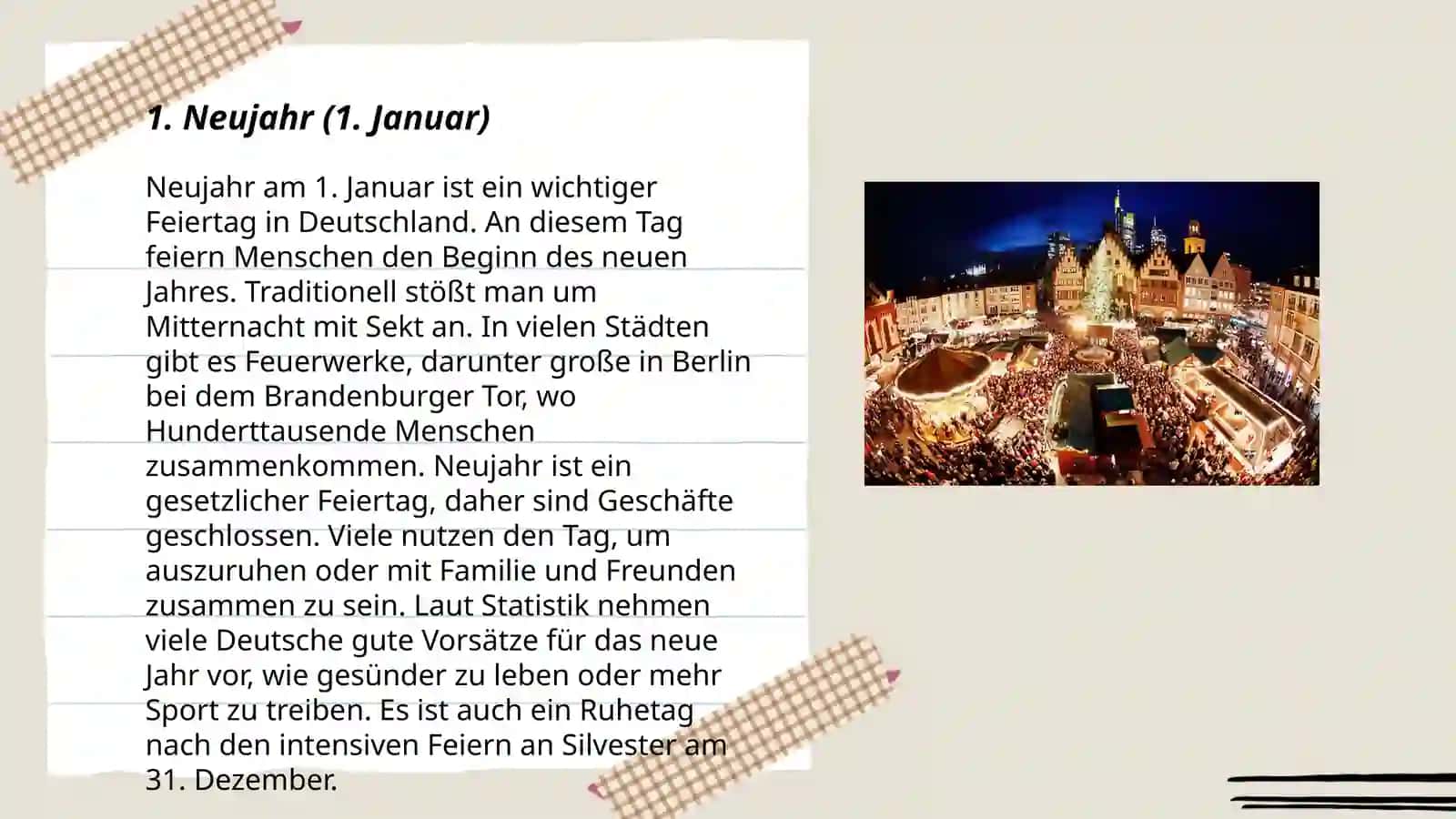 Deutsche Feiertage 3