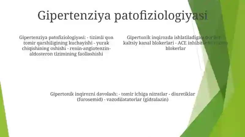 Gipertonik Kirizda Ishlatiladigan Dori Vositalari 3