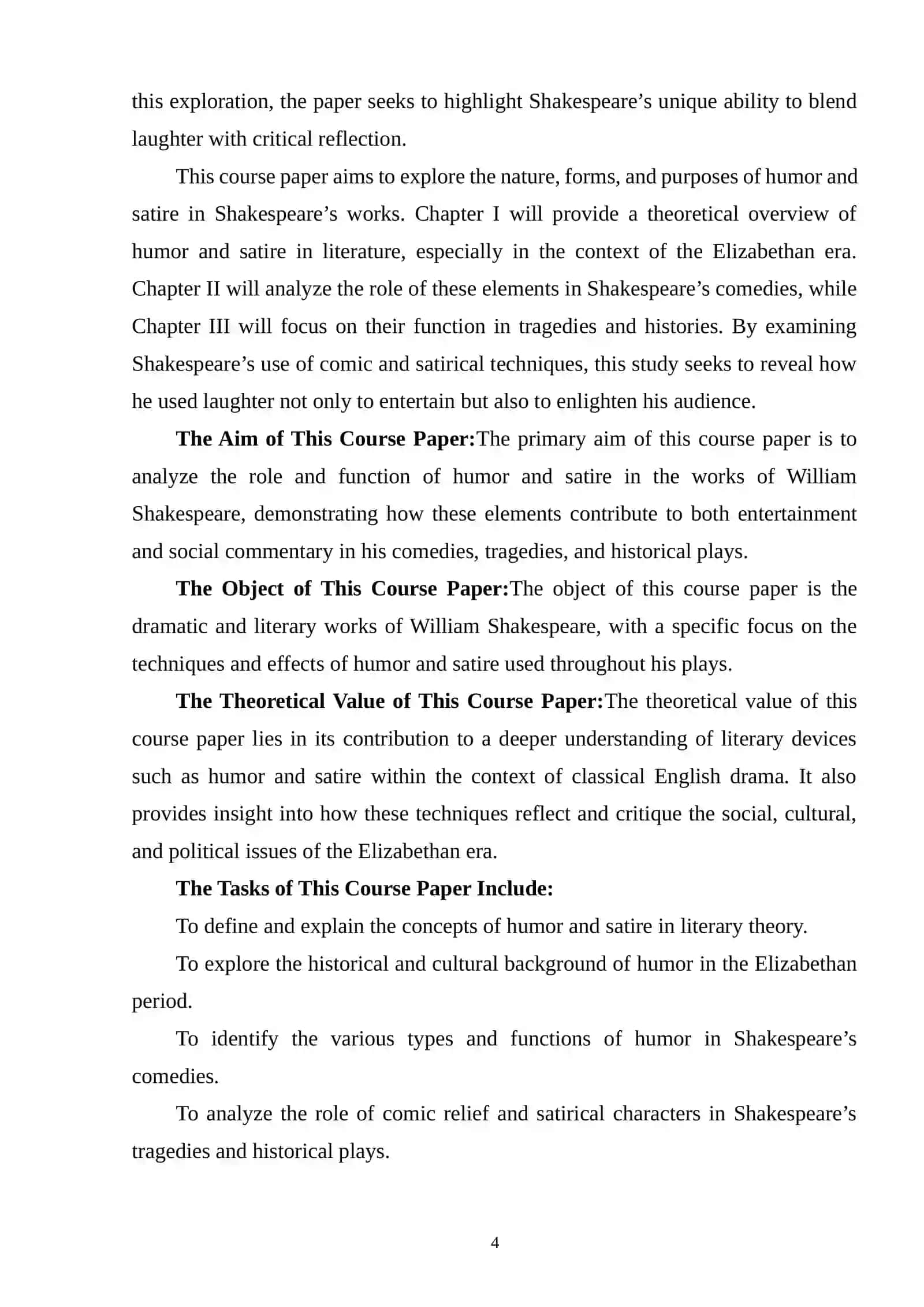 HUMOR AND SATIRE IN SHAKESPEARE'S WORKS 3