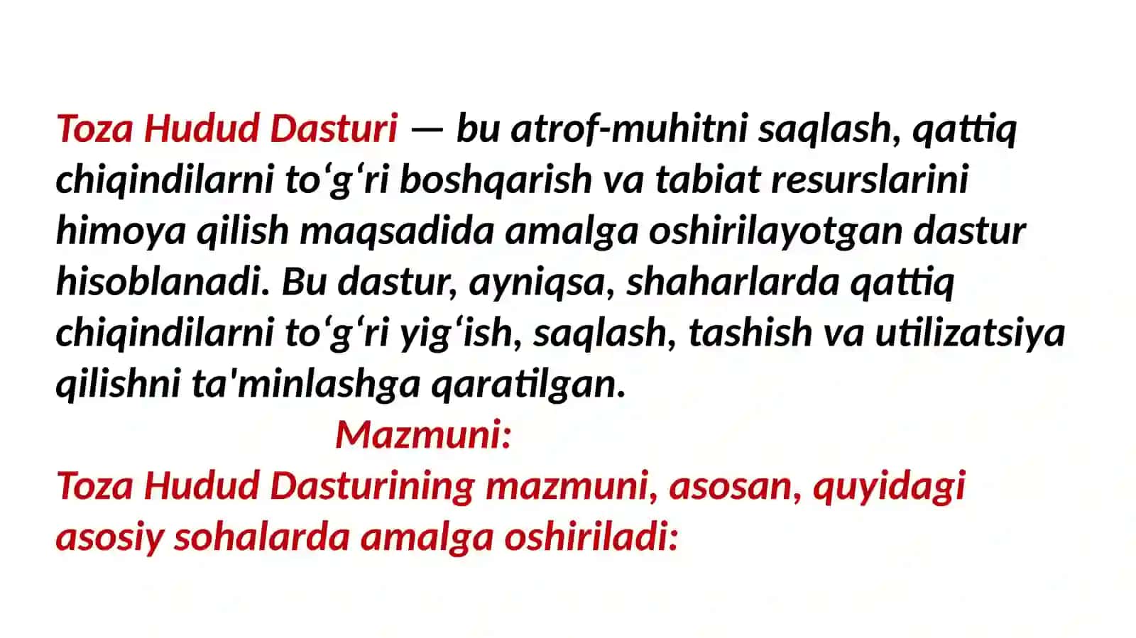 Hayot faoliyatixavfsizligi (HFX) 3
