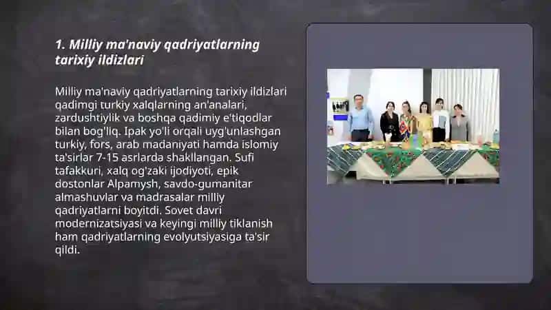 Milliy ma'naviy qadiryat 3