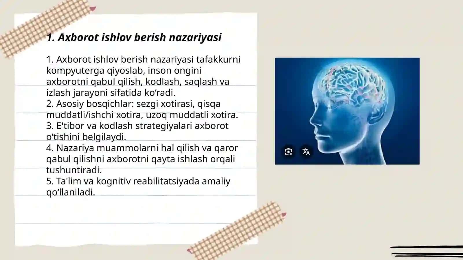 Tafakkur borasidagi psixologik nazariyalar 3