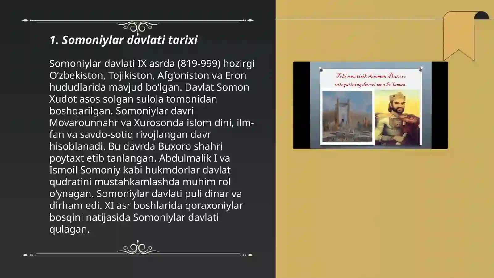 Somoniylar davlati tarixi 3