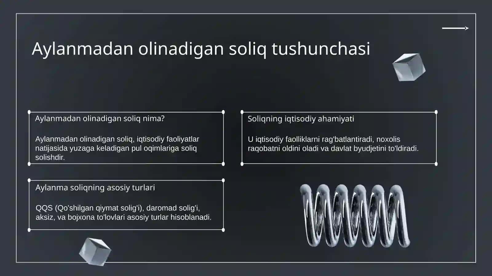 Aylanmadan olinadigan soliq va uning hisoblash usullari 3