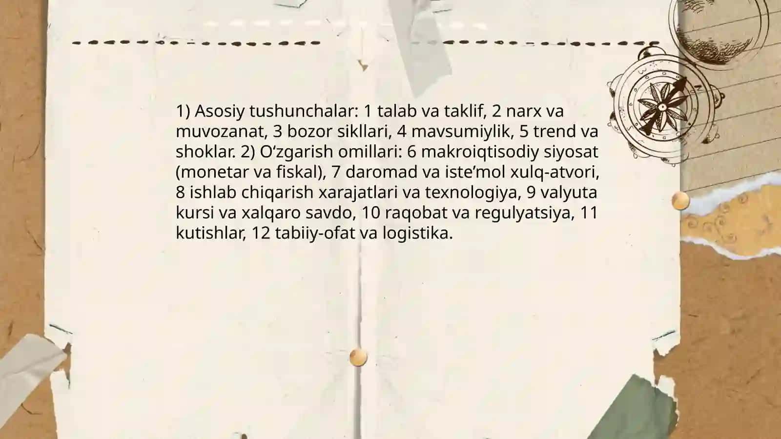 Tovarlar Bozori Konyunkturasi 3