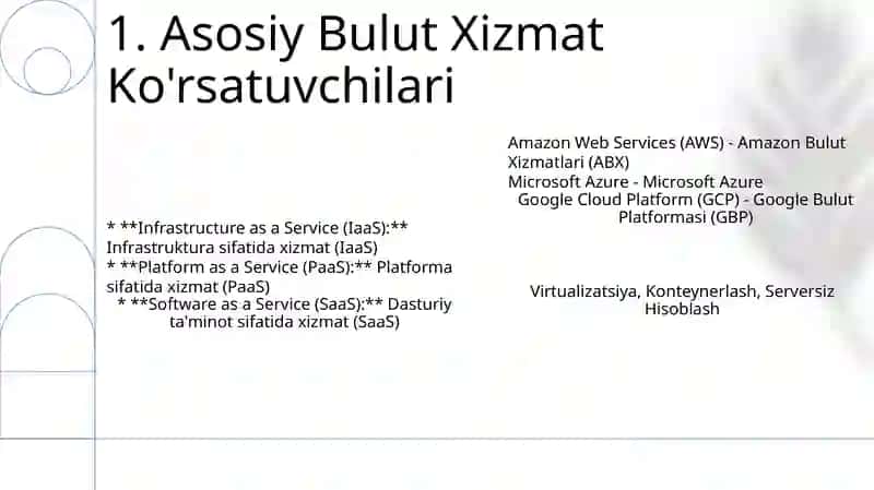 Bulutli texnologiyalar 3