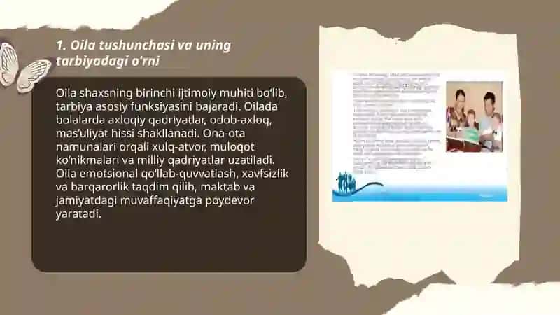 Oil tarbiyasi asoslari 3