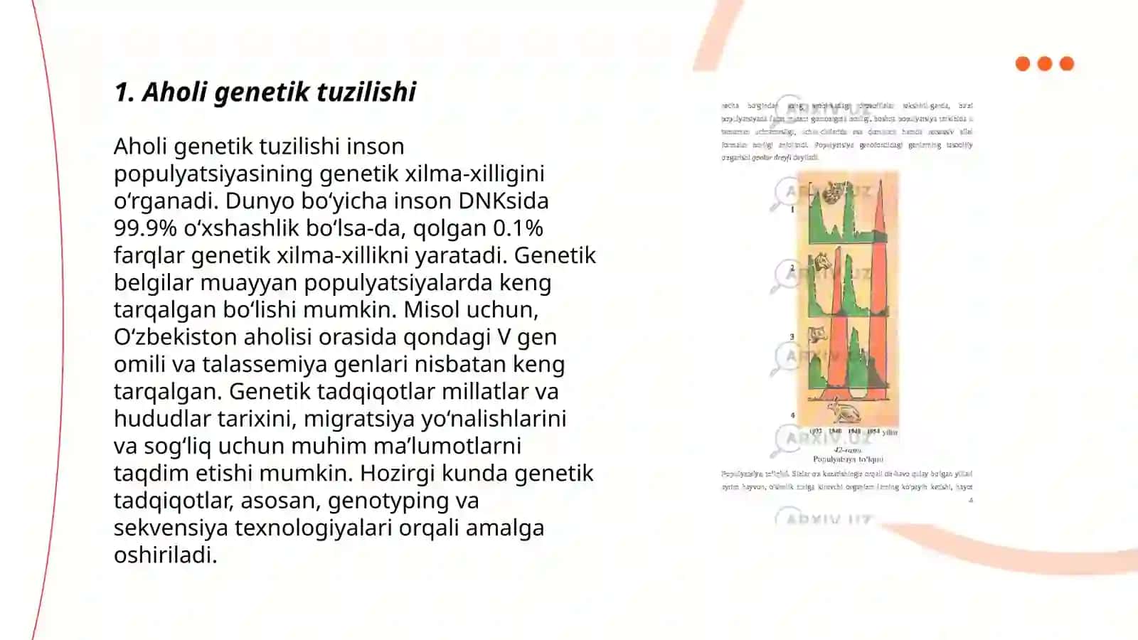 Aholi genetik tuzilishi 3