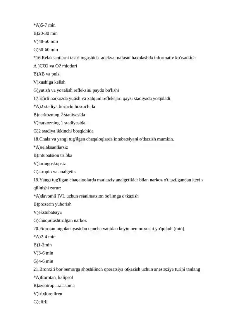 Anestesilogiya reanimatologiya 3