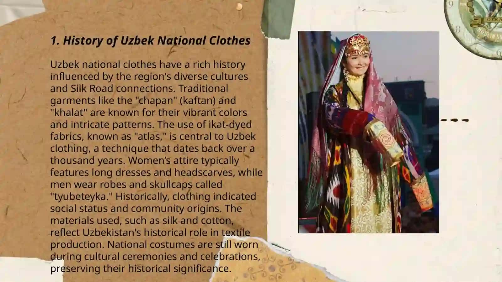Uzbek National Clothes 3