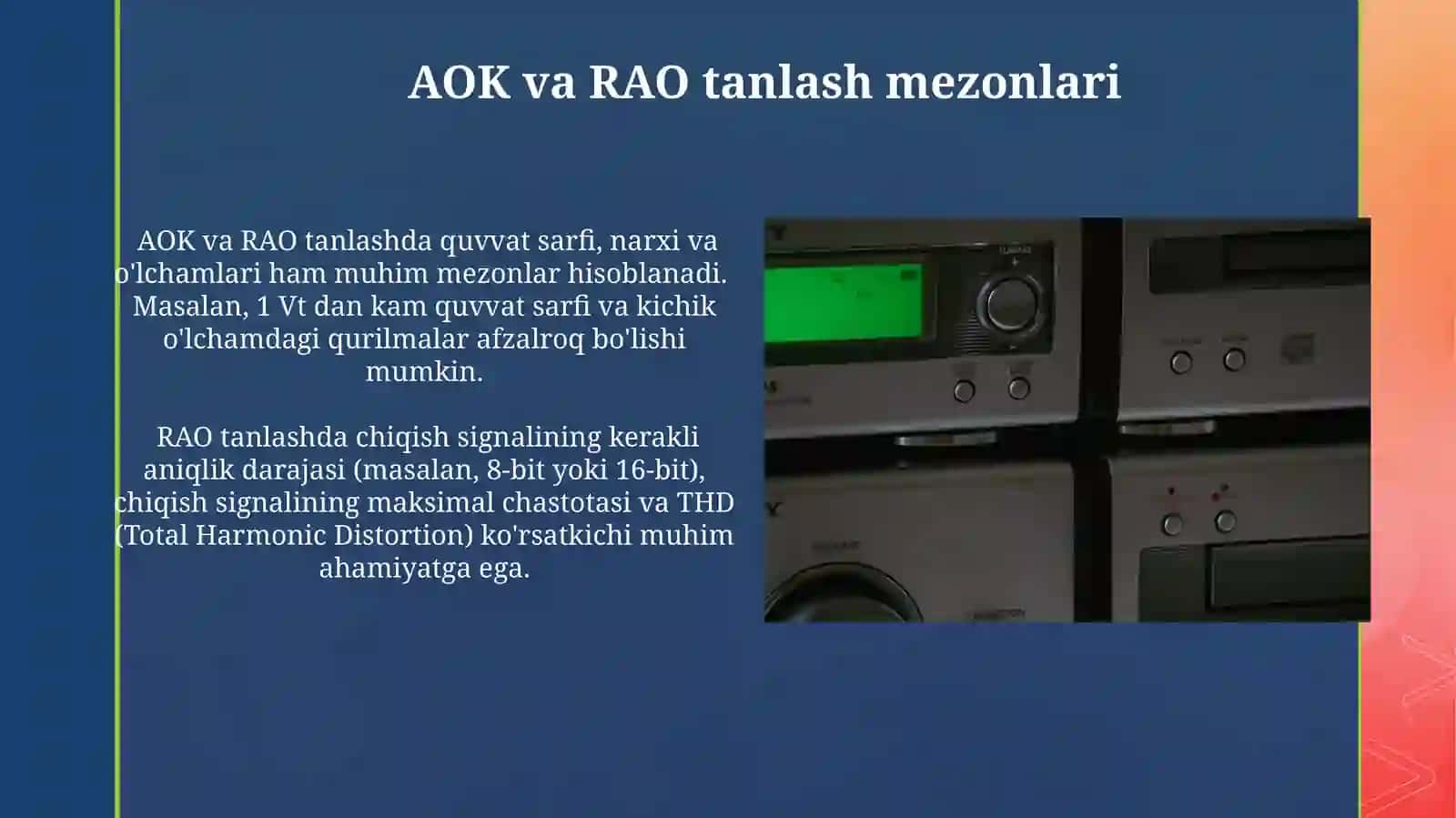 Analog-raqamli va raqam-analogli oʻzgartirgichlar 3