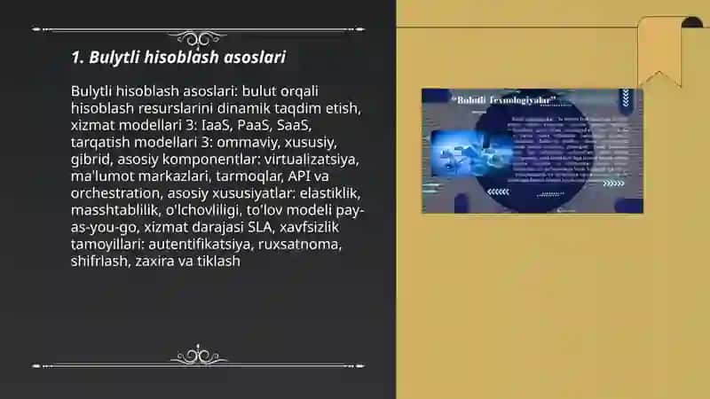 Bulytli hisoblash asoslari 3