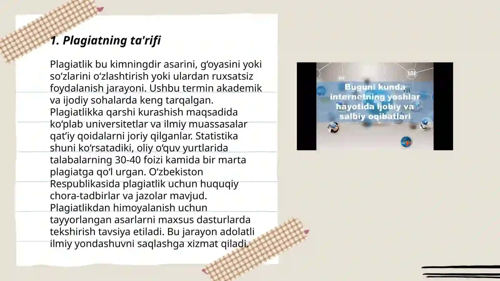 Plagiat va uni salbiy oqibatlari 3