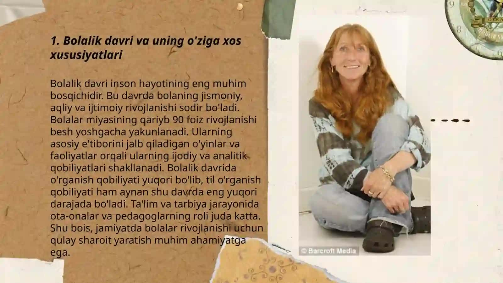 Bolalik davri va uning o'ziga xos xususiyatlari 3