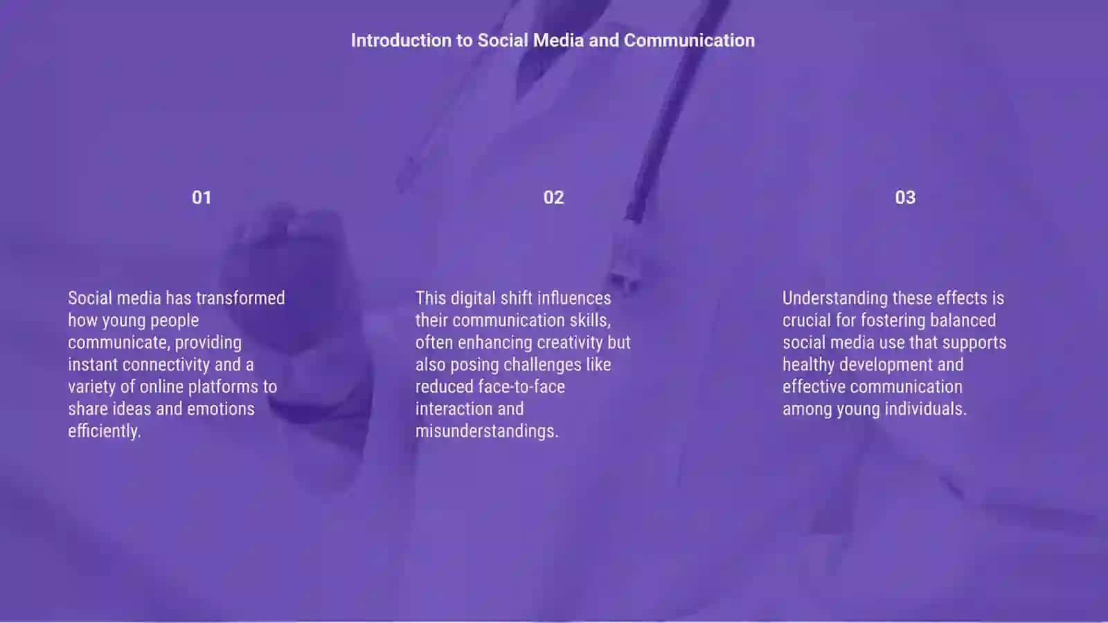 The Impact of Social Media on Young People’s Communication Skills 3